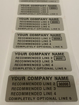 1000 CUSTOM PRINTED SECURITY VOID ASSET LABELS STICKERS SEALS 1.75 X .75... - £50.44 GBP