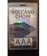 VOLCANO CHOIR -  ORIGINAL REPAVE TOUR 2013 LAMINATE BACKSTAGE PASS - $55.89 CAD