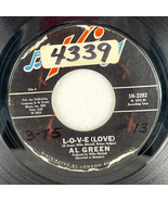 Al Green – L-O-V-E (Love) 7" Single Record 1975 Hi Records Soul 45 RPM - $9.49