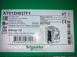 Schneider Electric ATV12H037F1 Variable Speed Drive - £109.04 GBP