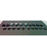 NEW CRAFTSMAN 20PC 12 Pt 1/2" DRIVE METRIC SOCKET SET MADE IN USA 9MM-28... - $197.01