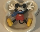 Disney Mickey Mouse Making Snow Angels Holiday Ornament Christmas Decora... - £7.90 GBP