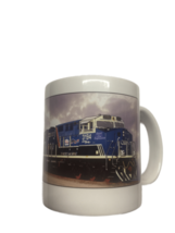 Train Coffee Mug | Csx Railroad Coffee Mug – 911 Blue Diesel Engine - £25.58 GBP