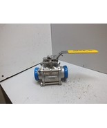 TOP-LINE TOP-FLO TF4 SANITARY 2&quot; BALL VALVE 384320TEF4 CF8M (NEW NO BOX)#19 - $396.00