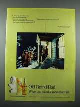 1976 Old Grand Dad Bourbon Ad - Ask More From Life - £14.56 GBP