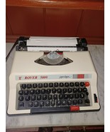 Rover 5000 Super Deluxe Manual Typewriter With Hard Case Tested  - $101.82 CAD