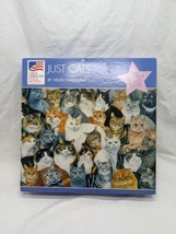 Just Cats Helen Vladykina Over 1000 Pieces Jigsaw Puzzle Complete  - £23.18 GBP