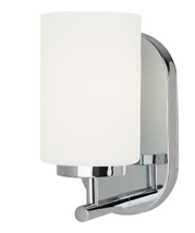 Sea Gull Lighting 41160-962 Oslo 8.75 Cased Opal Etched Wall Sconce in Brushed - £51.63 GBP