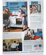Gas The Modern Wonder Fuel Print Advertisement Art 1940 - $9.99