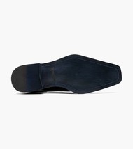 Stacy Adams Plaza Modified Cap Toe Oxford Shoes Leather Black Gray 25608-975 image 3