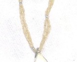 Necklace # 146 16&quot; SEA PEALS AND SHELL PENDANT - $3.00
