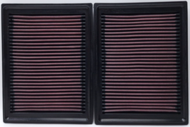 K&amp;N Fit 05-07 Chevy Corvette / 05-09 Cad XLR Drop In Air Filters - £62.42 GBP