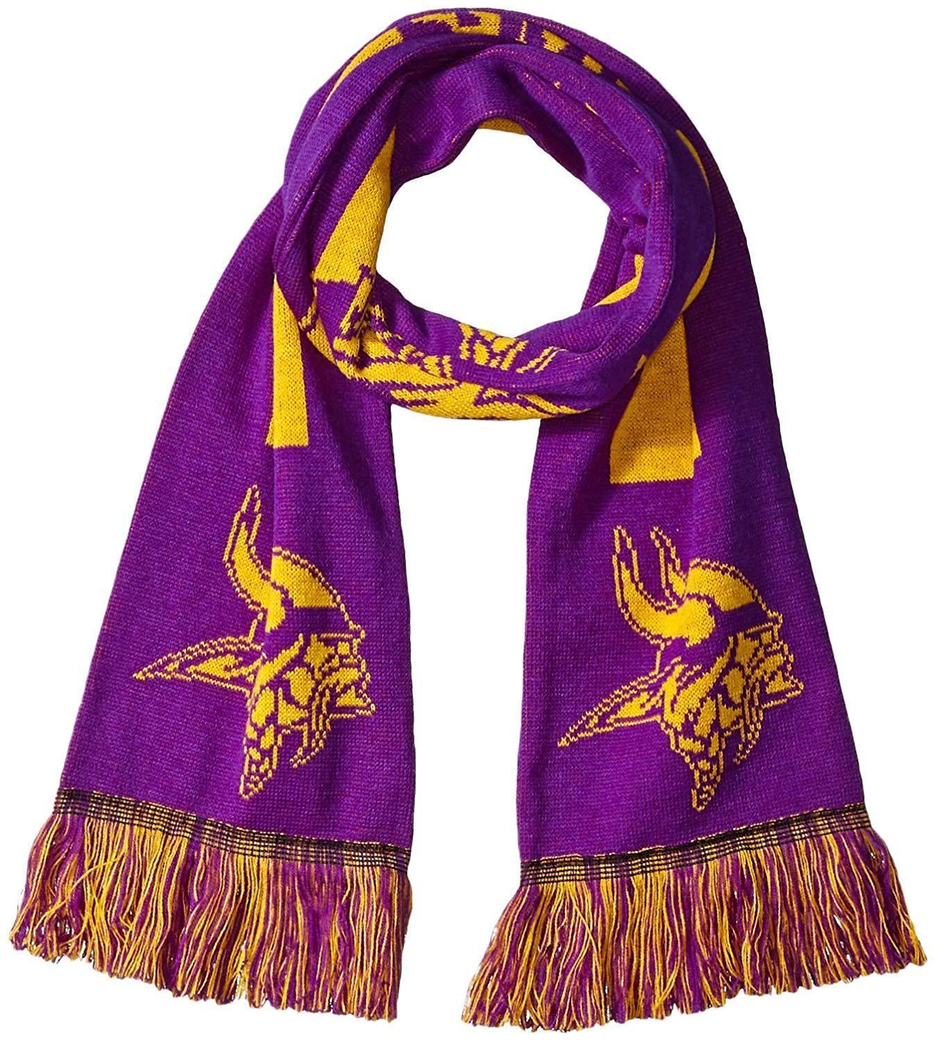 NFL Minnesota Vikings 2016 Big Logo Scarf 64"x6" by Forever Collectibles - $26.95