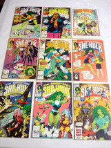 9 The Sensational She-Hulk Marvel Comics #11, #12, #17, #19, #24, #31, #41, #44 - £14.95 GBP