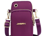 Women's Mini Crossbody Phone Bag. Wallet and Coin Purse with Three Compa... - $10.99