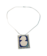 ART DECO FILIGREE 14k GOLD CAMEO AND 14K GOLD CHAIN - €4.507,89 EUR