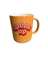 Room Essentials 15 oz Stoneware Speak Up Mug new - $9.86