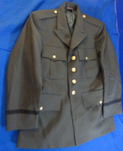 Patriot Serge Officer Class A Green Army Dress Uniform Coat Jacket 39 Short - £38.84 GBP