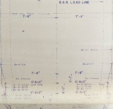 1984 Railroad Bangor Aroostook Blueprint NME Jct Brownville Clearances N2 DWDD11 - £66.44 GBP