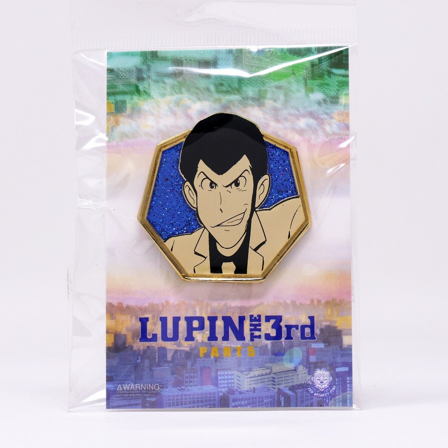 Primary image for Lupin the Third 3rd Part 5 Portrait Glitter Enamel Pin Figure