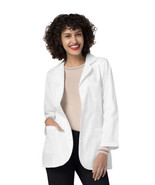 Adar Women Doctor Nurse Uniform Multiple Pockets Princess Cut Lab Coat -... - $21.73