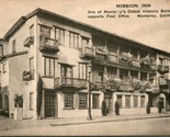 Vtg Postcard Monterey California CA - Mission Inn Historic Building Albe... - $4.42