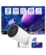 Portable Projector Small Straight Projector For Home Use 180 Degrees Projection  - $130.00