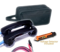 Richway Continuity Loop Phone Set®️ Black with AC voltage Detector, Loop... - $2,150.08 MXN