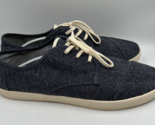 TOMS Hill Side Casual Blue Canvas Lace Up Men’s Shoes Size US 13 Low top - £14.34 GBP