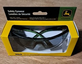 John Deere Hitch-X Grey Lens Safety Glasses - LP68794 - £7.62 GBP