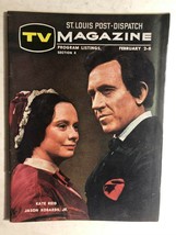 TV MAGAZINE St. Louis (MO) Post-Dispatch February 2, 1964 Jason Robards cover - £10.86 GBP