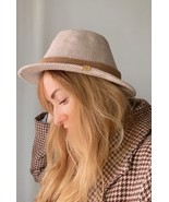 Cowboy  cotton basket hat, unisex, country western hat, crochet, straw c... - £79.64 GBP