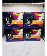 U by Kotex All Nighter Ultra Thin Pads With Wings 4- Boxes Of 14 Count ￼ - $33.96 CAD
