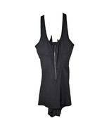Commense Black Dress Womens Size XL Skort Front Zip Tank Built in Bra Sh... - $88.61