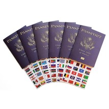 Passport - Little Passports Travelers Notebook - Set With Travel Stickers World  - £21.23 GBP