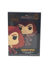 Marvel WandaVision Funko POP! Pins SCARLET WITCH ENAMAL PIN #SE with STA... - £8.83 GBP