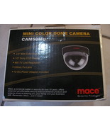 Nuovo Mace Mini Colore Telecamera Dome 2.5 &quot; / 3.6 MM Lenti Pn # - CAM50MH - $698.44 MXN