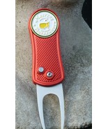 The Masters Ball Marker White CG Divot Tool Red Metal Great Looking - $21.74 CAD