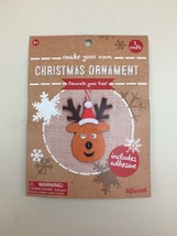 Make Your Own Christmas Ornament!!! Reindeer!!! NEW!!!  LOT OF 2!!! - £11.00 GBP