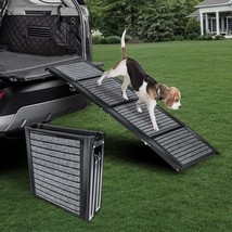 Dog Ramp For Car,Folding Pet Steps For Medium &amp; Large Dogs, Portable Pet Stair R - $45.99