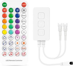 For Led Module Pixel Strip Light App/3Key Button/Ir Remote Control, Btf-... - $35.95