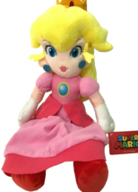 Nintendo Super Mario Soft Plush Doll  12&quot;- PRINCESS PEACH New Licensed Toy - £16.95 GBP