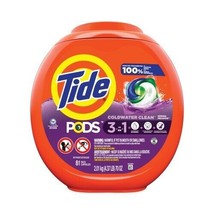 Tide Pods, Spring Meadow, 81 Pods Laundry Detergent Soap Pacs - £36.55 GBP