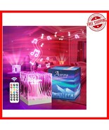 Dimmable Crystal Lamp Projector for Bedrooms - Remote Control &amp; 15 Music... - $942.58 MXN