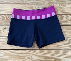 Lululemon Women’s Athletic shorts Size 6 Black pink AX - £17.05 GBP