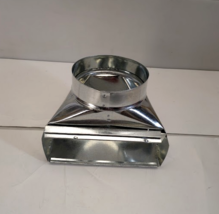 Master Flow Stack Boot 10 in. x 3-1/4 in. to 6 in. 90 Degree Galvanized ... - $16.65