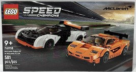 LEGO 76918 Speed Champions McLaren Solus GT &amp; McLaren F1 LM 581pcs 9+ - £109.57 GBP