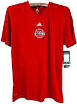 Adidas Ragazzi Detroit Pistoni Pre-game Climalite T-Shirt - Grande 14/16 - £10.92 GBP
