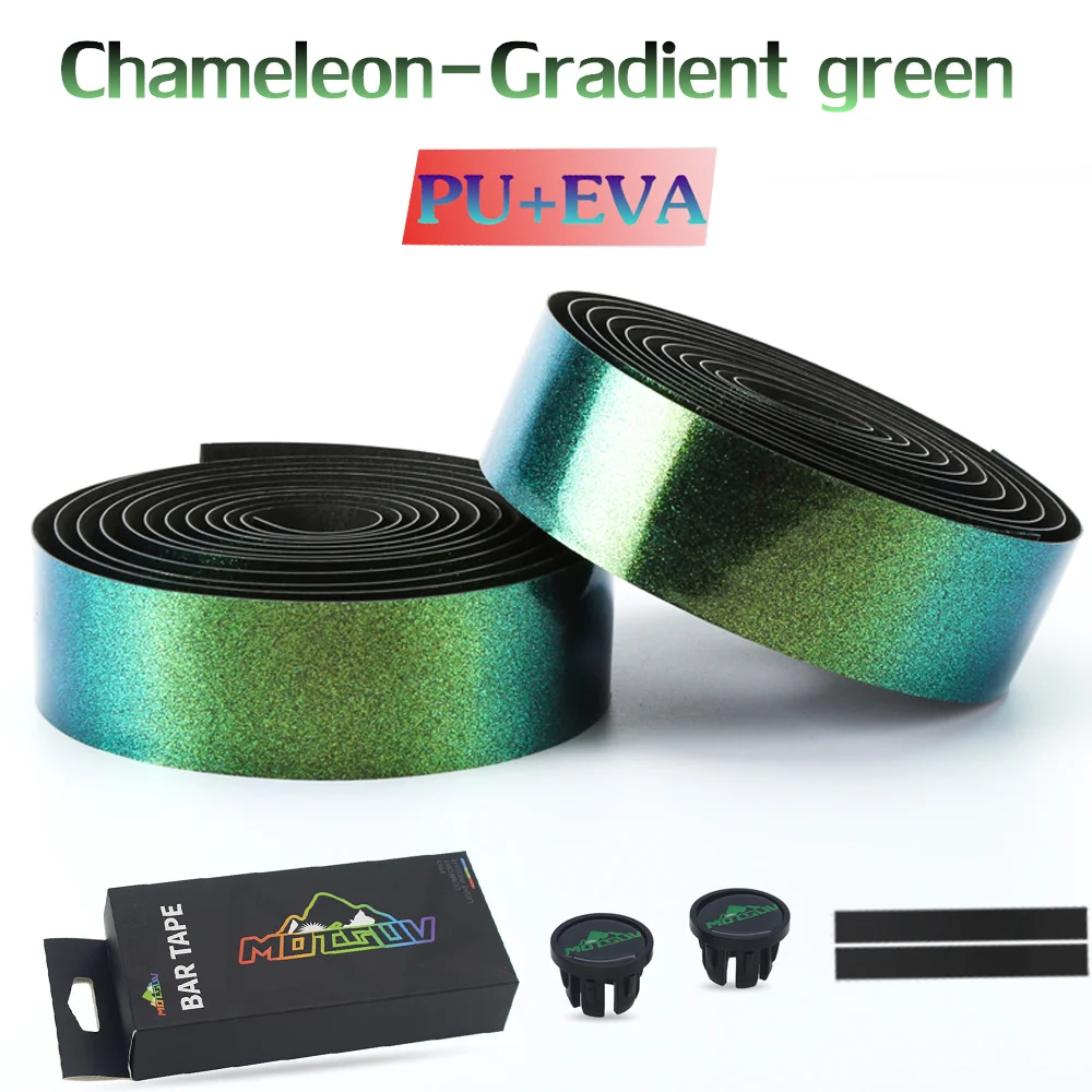 MOTSUV Chameleo Color Professional Cycling Road Bike bar Tape TOP Quality EVA PU - $129.20