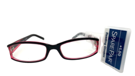 SPARE PAIR by Foster Grant READING READERS GLASSES &quot;Daring&quot; + 1.25 - $7.91